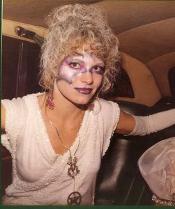 Eve Littlepage in 1984, Video Magic Night, Lansdowne St. Boston, MA 